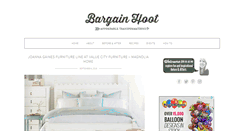 Desktop Screenshot of bargainhoot.com